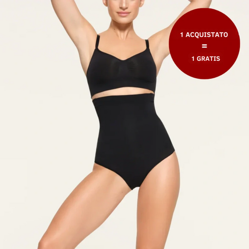 Culotte modellante a vita alta donna