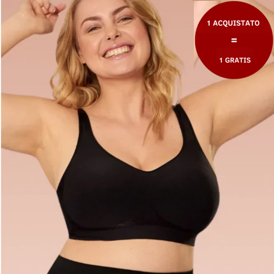 Reggiseno rassodante 3D wireless donna coppa C