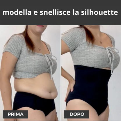 High Waisted Shapewear Briefs – Elastic Comfort Fit