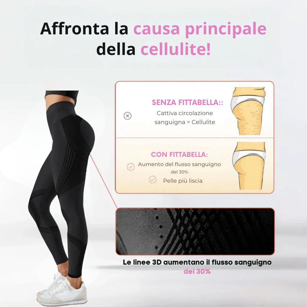 Leggings 3D – Ridefinisci la tua silhouette senza sforzo