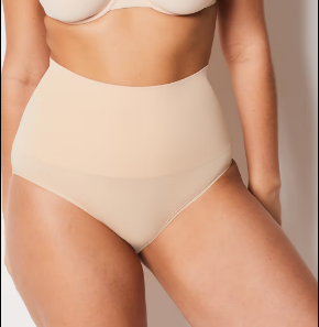 High Waisted Shapewear Briefs – Elastic Comfort Fit